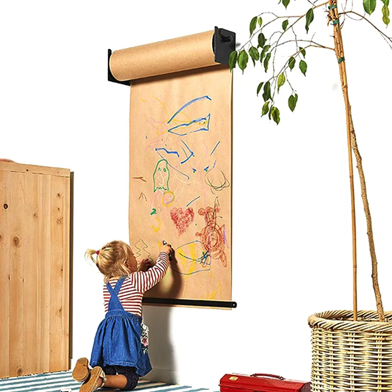 Wall Mounted Kraft Paper Drawing Board For Modern Handwriting And